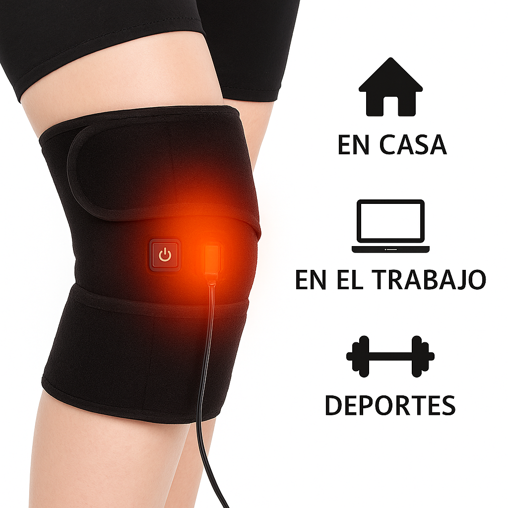 🔥 Rodillera Eléctrica de Terapia con Calor