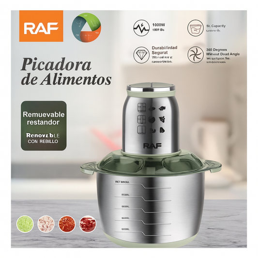 Picador Eléctrico de Alimentos 5L